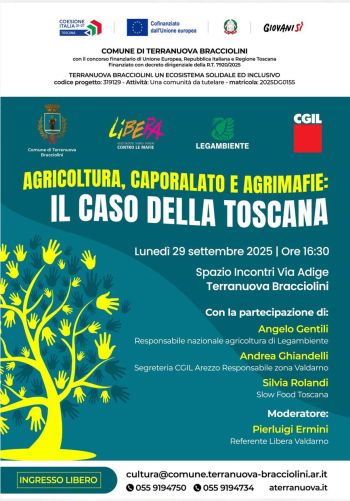 AGRICOLTURA CAPORALATO E ANTIMAFIE il caso della Toscana